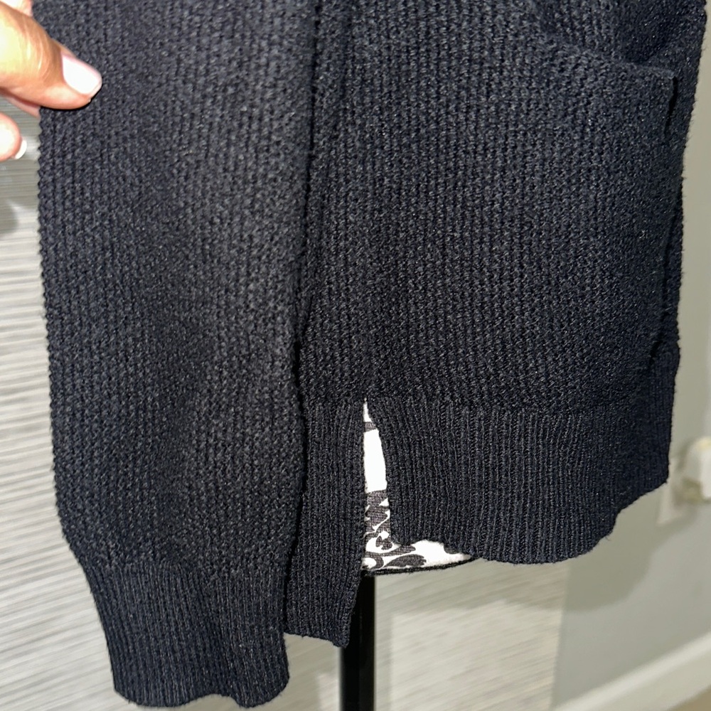 Madewell Classic Black Knit Cardigan Sz. M - Picture 5 of 8